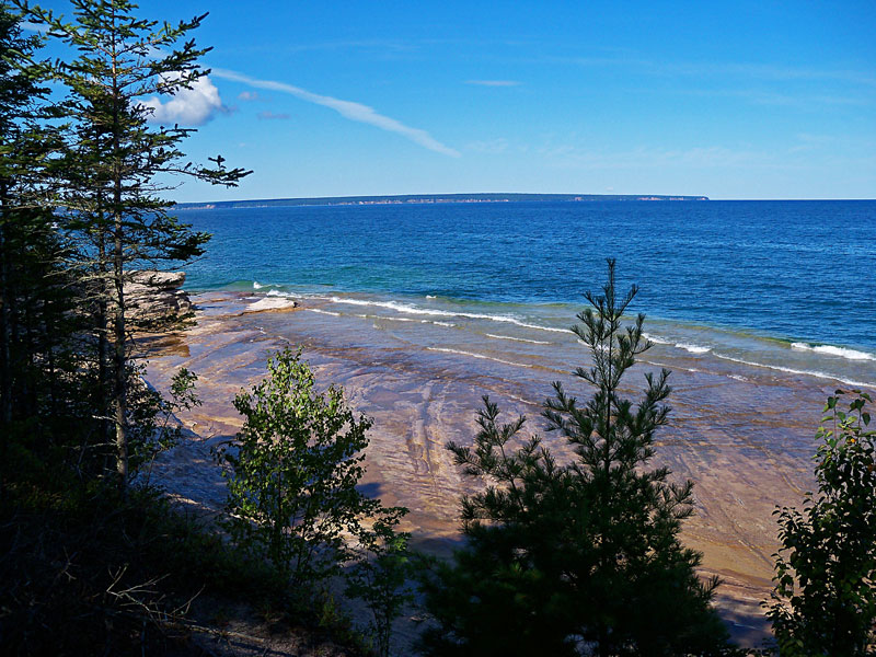 dropping down to mosquito beach